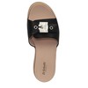 Dr. Scholl's Shoes Women's Icon Now Slide Sandal, Black, 7.5