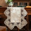 ARTABLE Exquisite Lace High-End Jacquard Fabric Tablecloth Table Runner Rectangular
