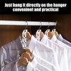 6 Clothes Hanger Connecting Hooks, Stackable Hanger Clips, Wardrobe Clothes
