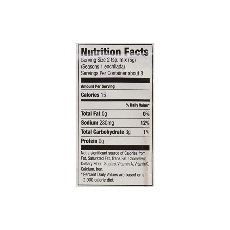 McCormick ENCHILADA Sauce Mix 1.5oz (3 Packets)