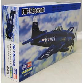 Hobbyboss 1:48 Scale F8F-2 Bearcat Assembly Kit