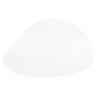 6PCS Round Placemat Woven White Table Mat Heat Insulation Easy