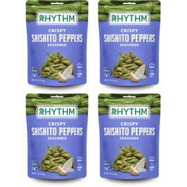4 pack of Shishito Peppers: Seasoned