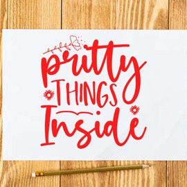 PSI Pre-Inked Bloom Bliss Box Designer Stamp Set, 1-5/8" Square Express Parcel Shipment Rubber Stamps for Crafting, Card Making & DIY Projects, Self-Inking Decorative Floral Design Stamper Kit