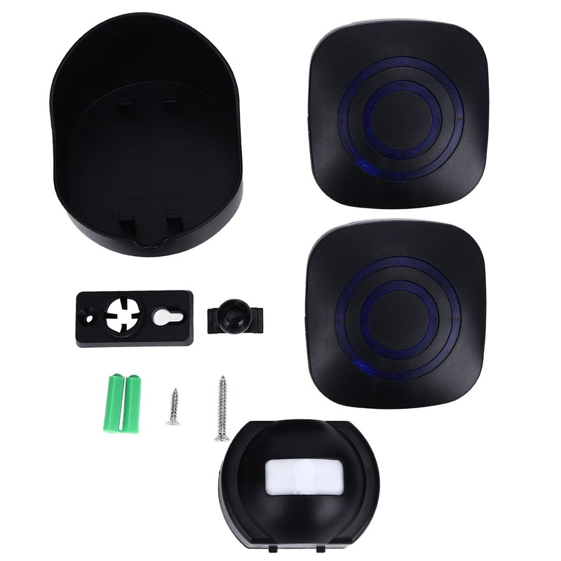 Smart Wireless Doorbell Waterproof Sensing Doorbell Security Alarm for Home