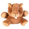 Dog toy-Plush Animal Fig Toy With Squeak (3607)