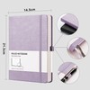 RETTACY Lined Journal Notebook - A5 Note Book Hardcover Notepad
