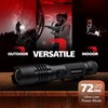 Observer Tools LED Rechargeable Flashlight, 1200 Lumens Tactical Flashlight, high