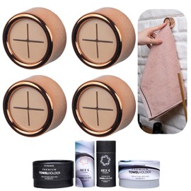HEFA Towel Hooks, Towel Holder, Dish Towel Holder, Kitchen Organization, Kitchen Towel Hook, Kitchen Towel Holder, Christmas Gift, Kitchen Gadgets 4 Pack