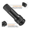 sourcing map 17mm Hex Impact Bit Socket H17 1/2" CR-MO