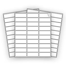 600 EcoSwift Shipping Labels 2 5/8 x 1 inches Mailing Address Inventory Blank White Self Adhesive for Laser Inkjet Printer 2.625 x 1