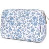 Large Makeup Bag Zipper Pouch Travel Cosmetic Organizer for Women