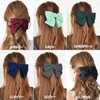2 Tier Ribbon Pony Hook Large Graduation Ceremony Women's Wedding