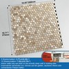 M MOFIT Small Penny Round Peel and Stick Backsplash Tile