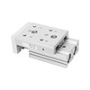 MXS16 Pneumatic Guide Rail Cylinder High Accuracy 16×2mm Bore Size