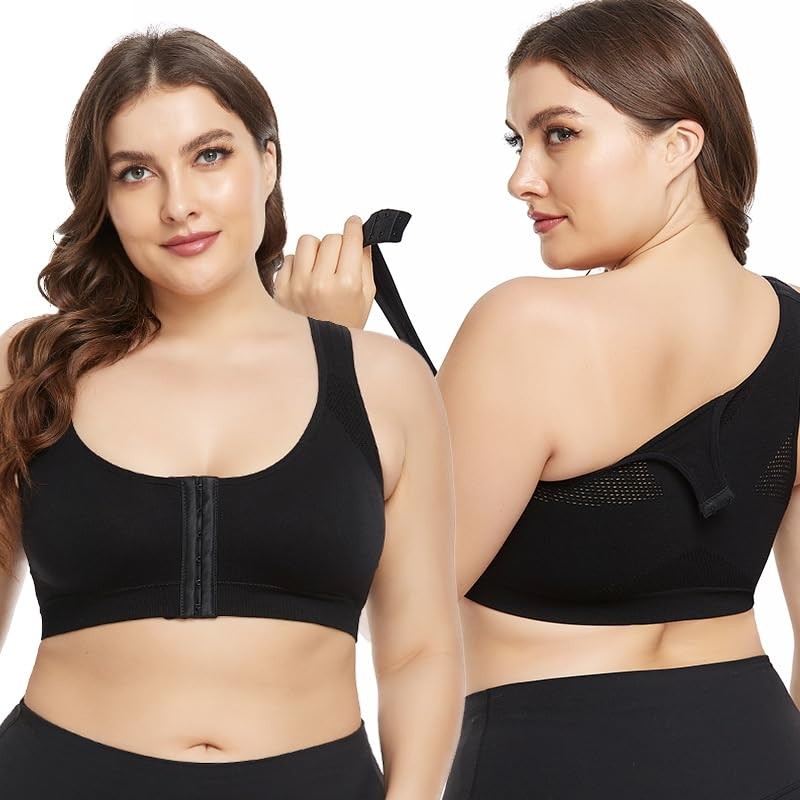 Post Surgery Bra for Women Surgical Bras Front Closure Sports