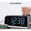 Projection Alarm Clock with FM Radio, Bluetooth, Temperature & Humidity