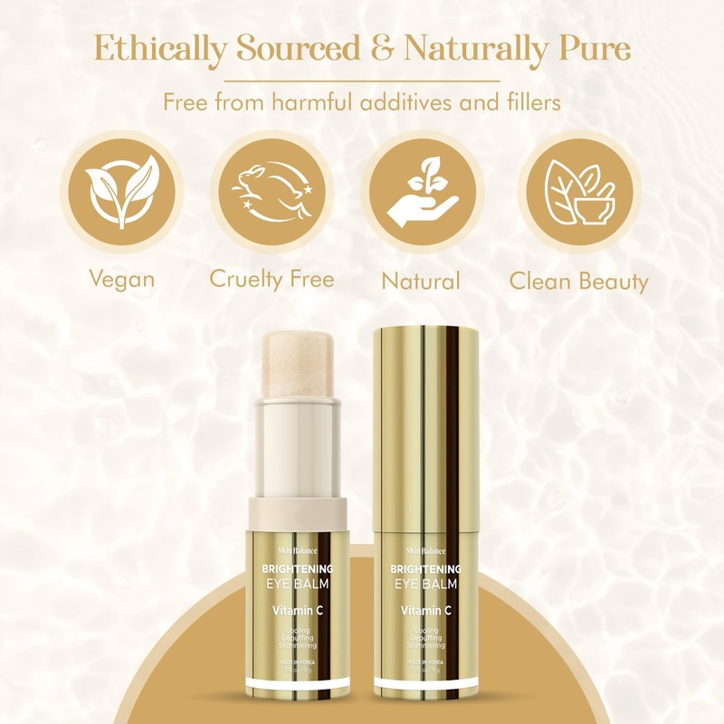 Skin Balance Vitamin C Ultra Shimmer Eye Balm – Dermatologist-Tested,