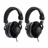 Mackie MC-100 Professional DJ Studio Reference Headphones 2 Pack