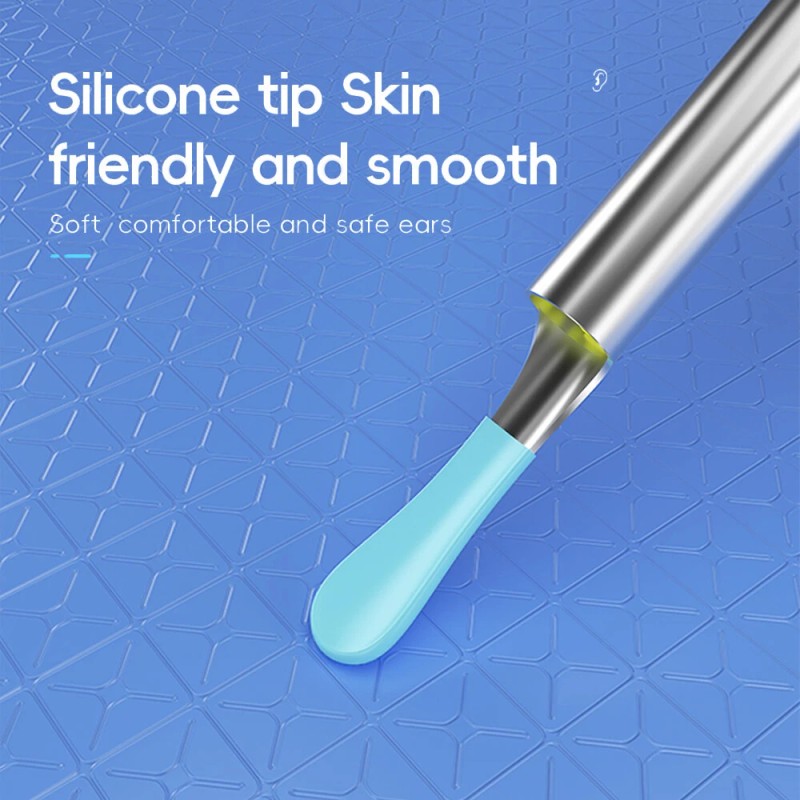 Ear Wax Remover Camera Wireless HD Ear Endoscope Spoon Pick