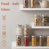 12oz Mason Jars, 6 Pack Regular Mouth Glass Jars With