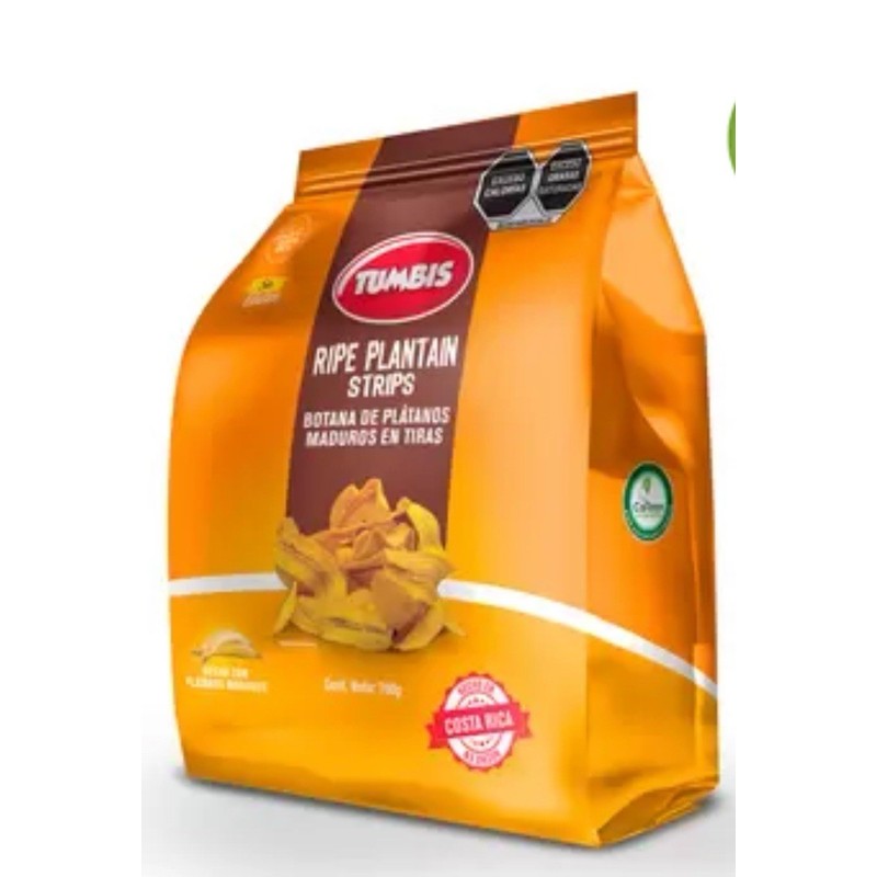 Tumbis Ripe Banana Strips 700g