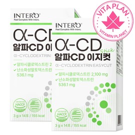 Alpha Cyclodextrin Delicious Apple Flavor Alpha CD Alpha Cyclodextrin 14 Packets, 2 Pieces / 알파시클로덱스트린 맛있는 사과맛 알파씨디 알파싸이클로덱스트린 14포, 2개