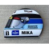 WOW!!! Mika Hakkinen Mclaren F1 Formula Race Car Helmet Sign