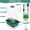 Artcome 5-Pack Seed Starter Tray - 6 Cells Each with