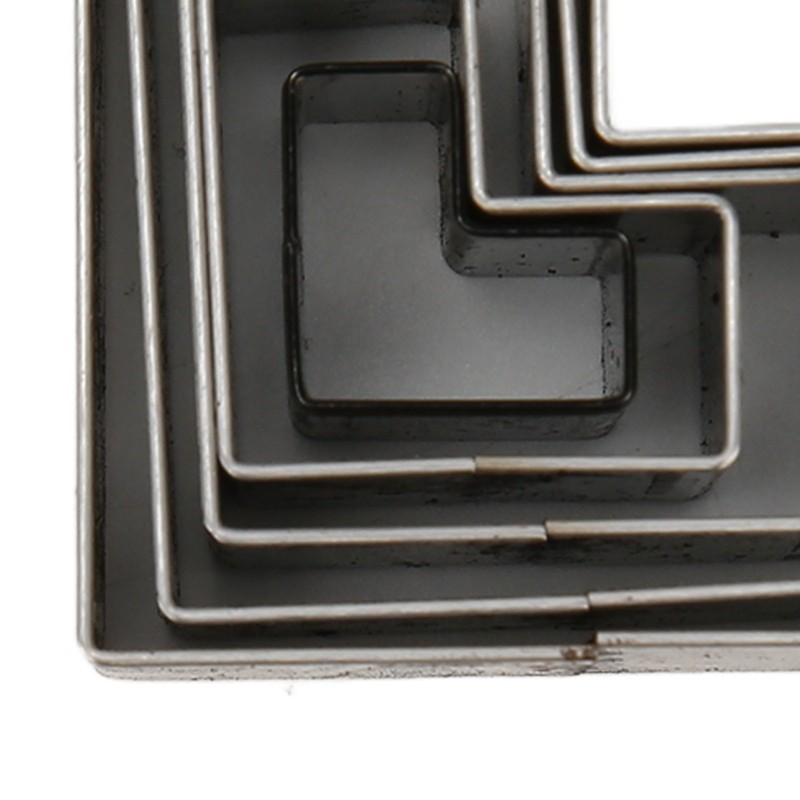 5Pcs Leather Die Cutter Hollow Assorted Size High Carbon Steel