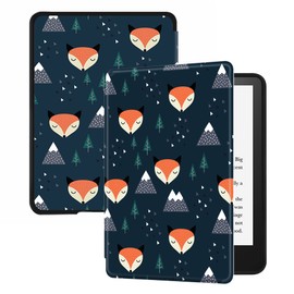 Huasiru Case for All-New Kindle Paperwhite with 6.8" Display (11th Gen-2021 Release Only - Will Not fit Prior Generation Kindle Devices) with Auto Wake/Sleep, Fox