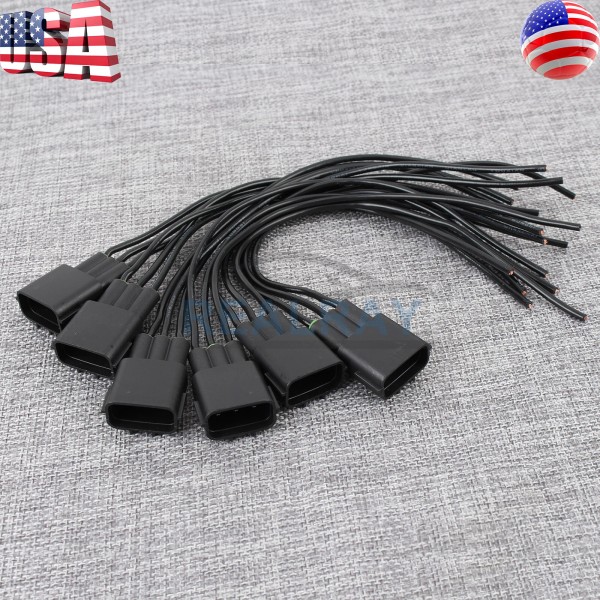 Realray 6x Male Connector 3-way for Toyota Lexus Ignition Coil