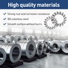 BOUMVID Pack of 100 M5 Tooth Washers Locking Washers, Serrated