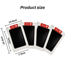 Tianher Fußabdruck Baby, 4pcs Mittelgröße Pfotenabdruck Set Hund Pfotenabdruck Set Katze Handabdruck Set Fussabdruck Set Abdruckset Hand Und Fuß Fusabdruckset Stempel Geschenke für Haustiere Schwarz