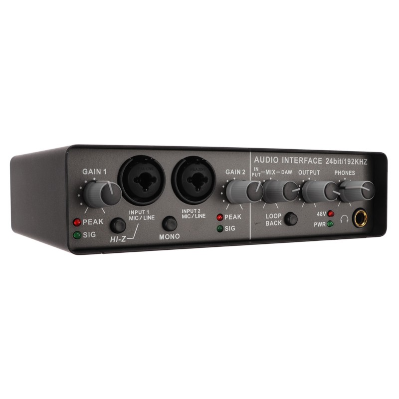USB Live Sound Card Digital Mixing Live Computer Recording USB