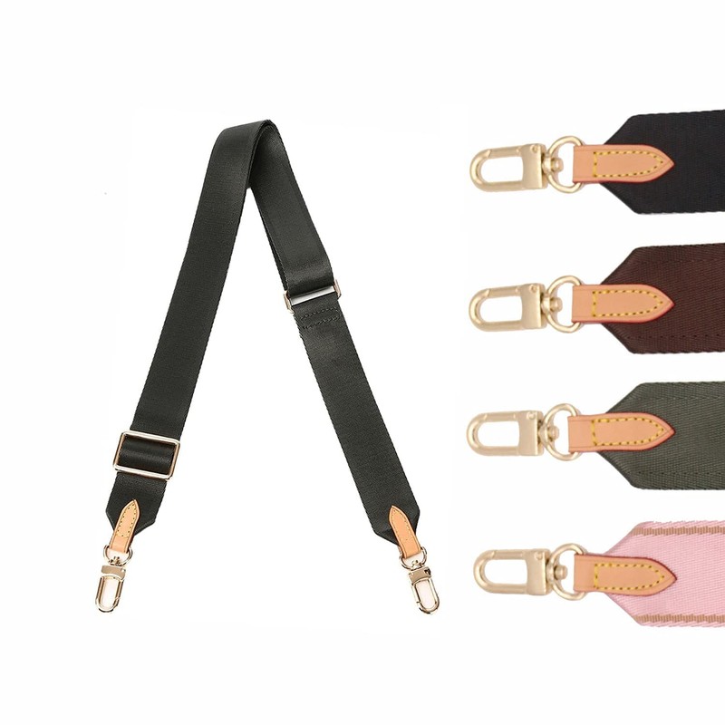 Senral Multi Pochette Accessories Replacement Strap Adjustable Crossbody Wide Canvas