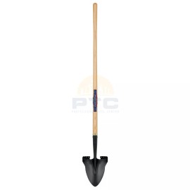 Truper PRL-CG Classic Gardener round shovel, 45" handle