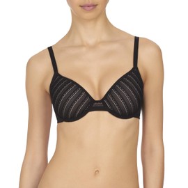 Natori Women Body Double Full Fit Bra (Black, 34D)