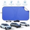 TSUINZ For Lexus Car Sun Shade Foldable UV Windscreen Sunshade