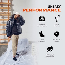 Pair of Thieves Men's 4 Pack Invisible No Show Socks, Toned Triangles, One Size