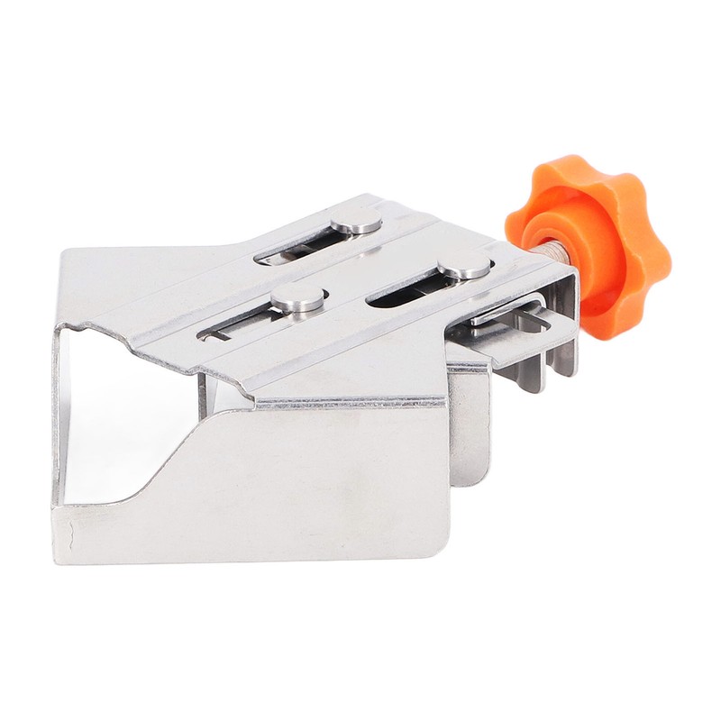 2Pcs Right Angle Clip Stainless Steel Mouth Closed 90 Degree