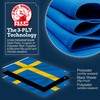Anley Rip-Proof Double Sided 3-Ply Sweden Flag 3x5 Foot -