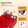 BTMPYLYT 110V Electric Hoist Winch 880 LBS Double Hook Lifting