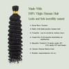 Bulk Deep Wave Human Hair for Braiding Boho Braids Human