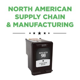 CIG Remanufactured Black Ink Cartridge (Alternative for HP C9364WN, 98) (400 Yield)