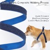 BINGPET Denim Step-in Dog Harness,No Pull Escape-Proof Dog Harness and