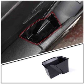 Sekhyna ABS 1PCS Inner Door Armrest Storage Box Compatible with Corvette C7 Stingray 2014-2019 Phone Items Storage and Organizing Box Tray