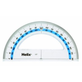 Helix 15cm 180 degree Protractor (Box of 25)