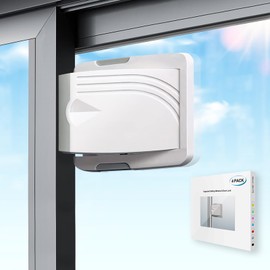 4 Pack Sliding Door Lock - Child Locks for Doors - Sliding Window Safety Lock - Sliding Door Child Lock for Sliding Windows,Sliding Door,Patio Door,Glass Door - No Drilling Tools Needed(Gray)