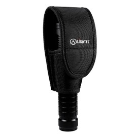 Flashlight Holster T311 Flashlight Pocket Nylon Cover, Suitable for flashlights with Head Diameter Greater Than 1.7 inches (43mm) and Body Size Less Than 1.5 inches (38mm) and Most Lengths(Tail Open)…
